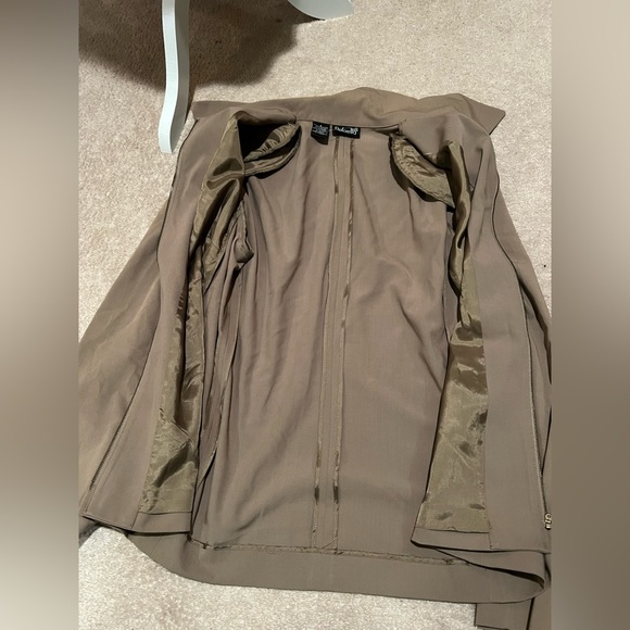 Rafaella Women’s Olive Colored Jacket Size 8 - Picture 5 of 7